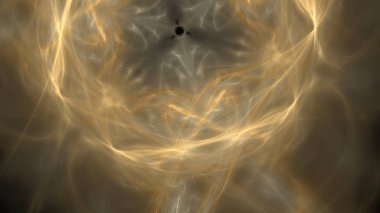 Fantezi kaotik renkli fraktal desen. Soyut Fraktal şekiller. 3D render resimde arka plan veya duvar kağıdı.