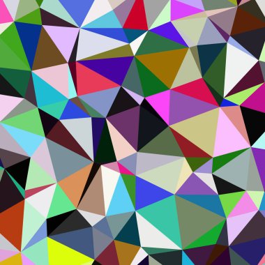 Arka plan çok renkli geometrik poligonal.