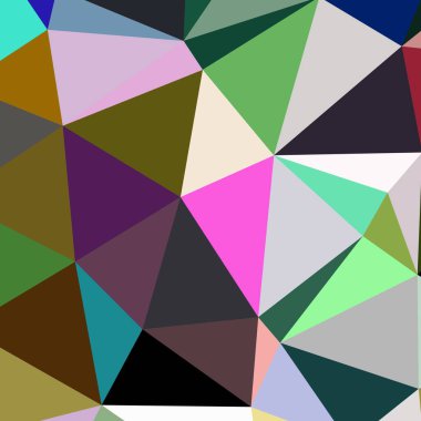 Arka plan çok renkli geometrik poligonal.