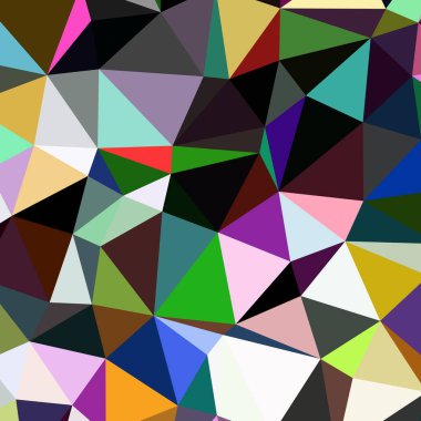 Arka plan çok renkli geometrik poligonal.