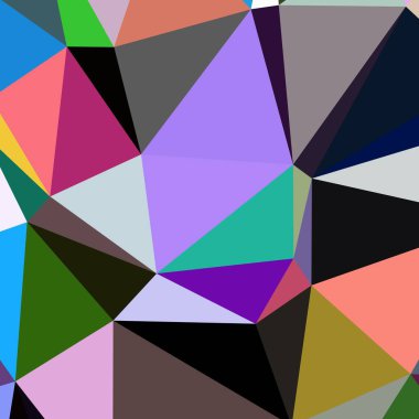 Arka plan çok renkli geometrik poligonal.