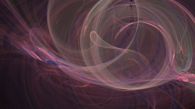 Fantezi kaotik renkli fraktal desen. Soyut Fraktal şekiller. 3D render resimde arka plan veya duvar kağıdı.