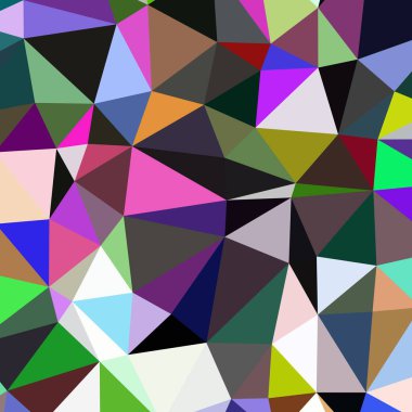 Arka plan çok renkli geometrik poligonal.