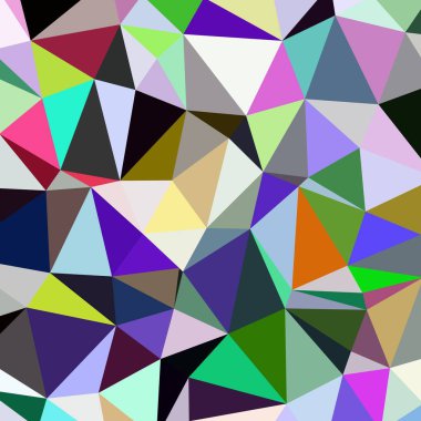 Arka plan çok renkli geometrik poligonal.