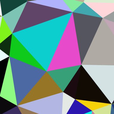 Arka plan çok renkli geometrik poligonal.