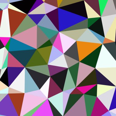 Arka plan çok renkli geometrik poligonal.