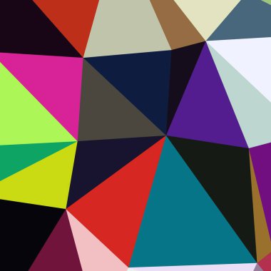 Arka plan çok renkli geometrik poligonal.