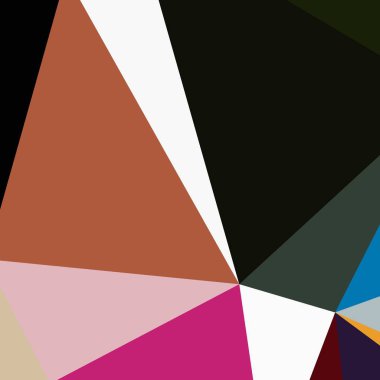 Arka plan çok renkli geometrik poligonal.