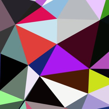 Arka plan çok renkli geometrik poligonal.