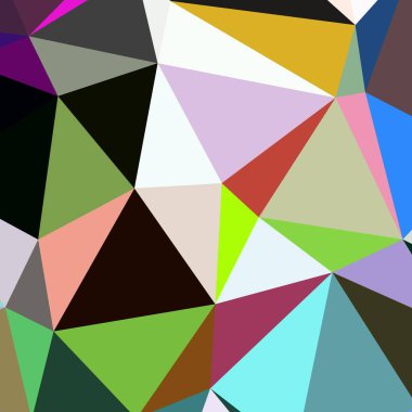 Arka plan çok renkli geometrik poligonal.