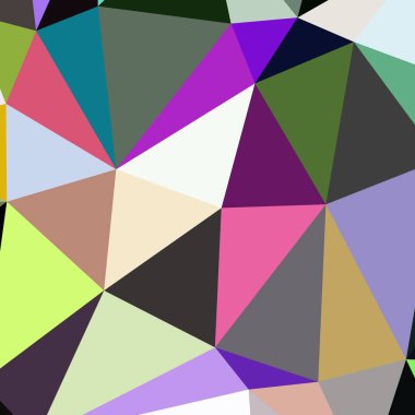 Arka plan çok renkli geometrik poligonal.