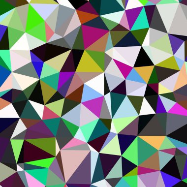 Arka plan çok renkli geometrik poligonal.