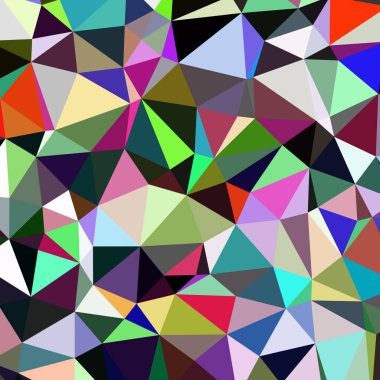 Arka plan çok renkli geometrik poligonal.
