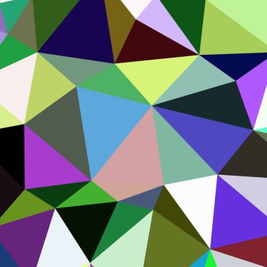 Arka plan çok renkli geometrik poligonal.