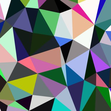 Arka plan çok renkli geometrik poligonal.