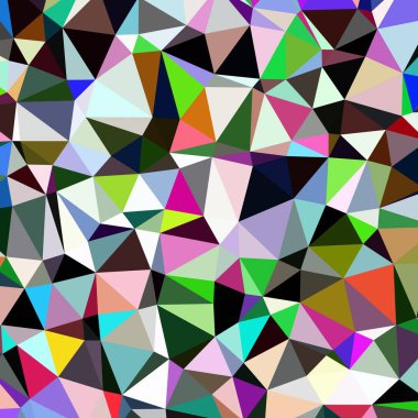 Arka plan çok renkli geometrik poligonal.