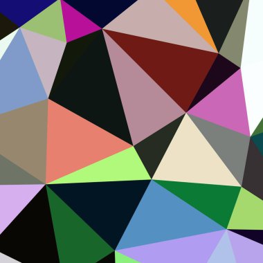 Arka plan çok renkli geometrik poligonal.