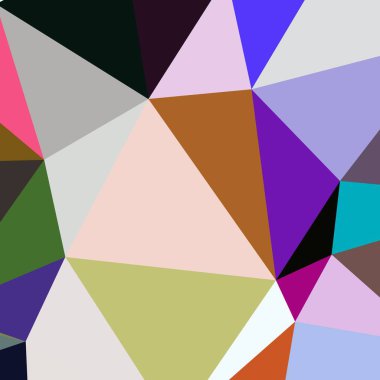 Arka plan çok renkli geometrik poligonal.