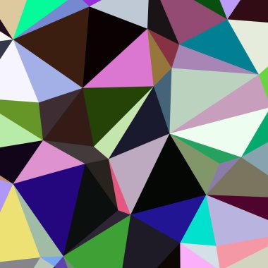 Arka plan çok renkli geometrik poligonal.