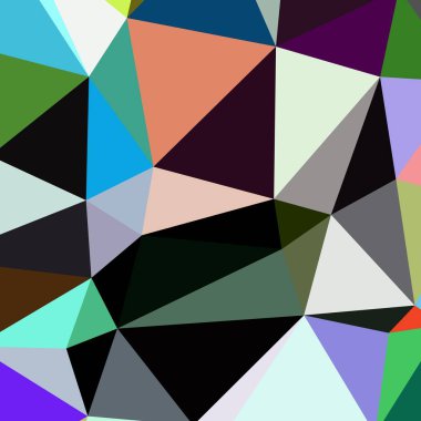 Arka plan çok renkli geometrik poligonal.