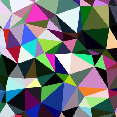 Arka plan çok renkli geometrik poligonal.