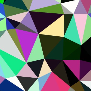 Arka plan çok renkli geometrik poligonal.