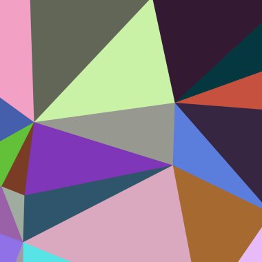 Arka plan çok renkli geometrik poligonal.