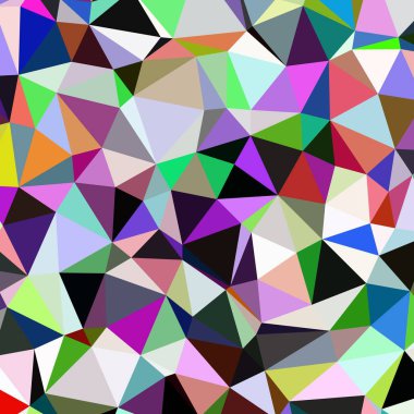 Arka plan çok renkli geometrik poligonal.