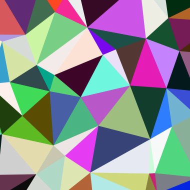 Arka plan çok renkli geometrik poligonal.