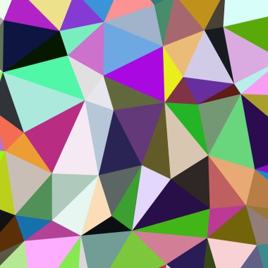 Arka plan çok renkli geometrik poligonal.