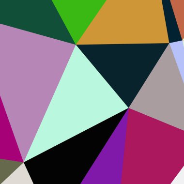 Arka plan çok renkli geometrik poligonal.