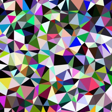 Arka plan çok renkli geometrik poligonal.