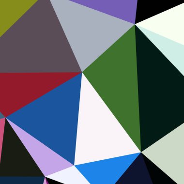 Arka plan çok renkli geometrik poligonal.