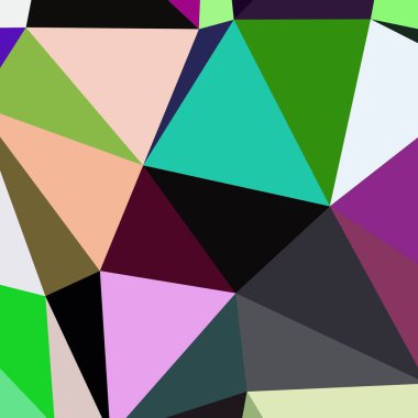 Arka plan çok renkli geometrik poligonal.