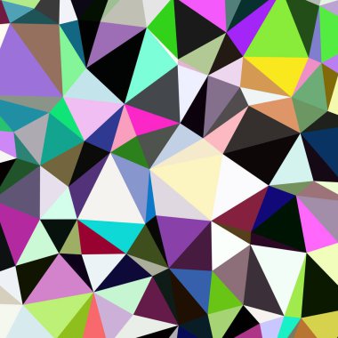 Arka plan çok renkli geometrik poligonal.
