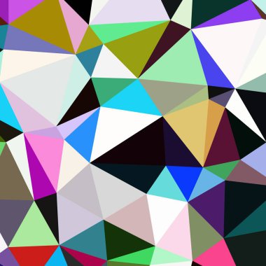Arka plan çok renkli geometrik poligonal.