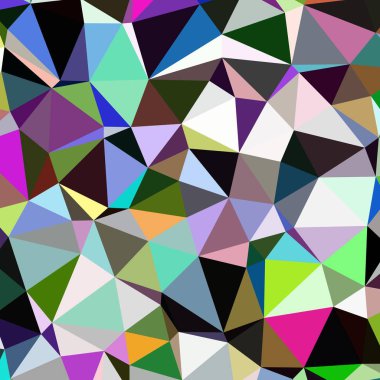 Arka plan çok renkli geometrik poligonal.