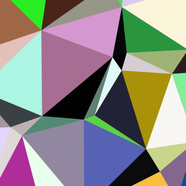 Arka plan çok renkli geometrik poligonal.