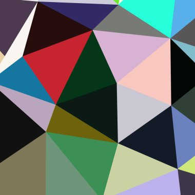 Arka plan çok renkli geometrik poligonal.