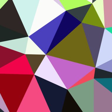 Arka plan çok renkli geometrik poligonal.