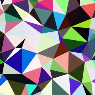 Arka plan çok renkli geometrik poligonal.