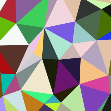 Arka plan çok renkli geometrik poligonal.