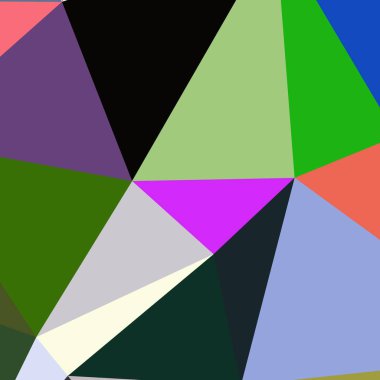 Arka plan çok renkli geometrik poligonal.