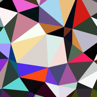 Arka plan çok renkli geometrik poligonal.