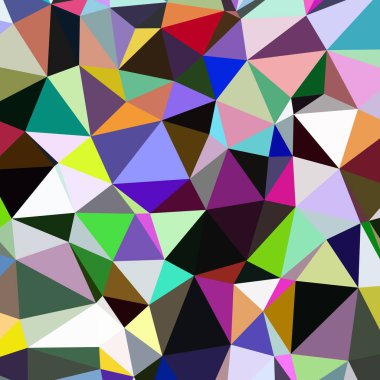 Arka plan çok renkli geometrik poligonal.