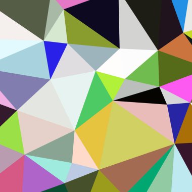 Arka plan çok renkli geometrik poligonal.