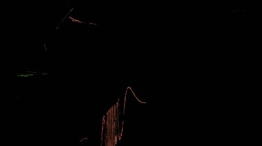 Fantezi kaotik renkli fraktal desen. Soyut Fraktal şekiller. 3D render resimde arka plan veya duvar kağıdı.