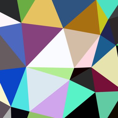 Arka plan çok renkli geometrik poligonal.