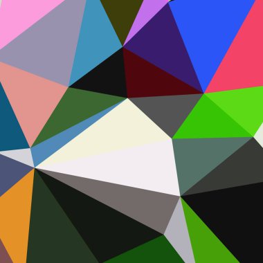 Arka plan çok renkli geometrik poligonal.