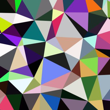 Arka plan çok renkli geometrik poligonal.